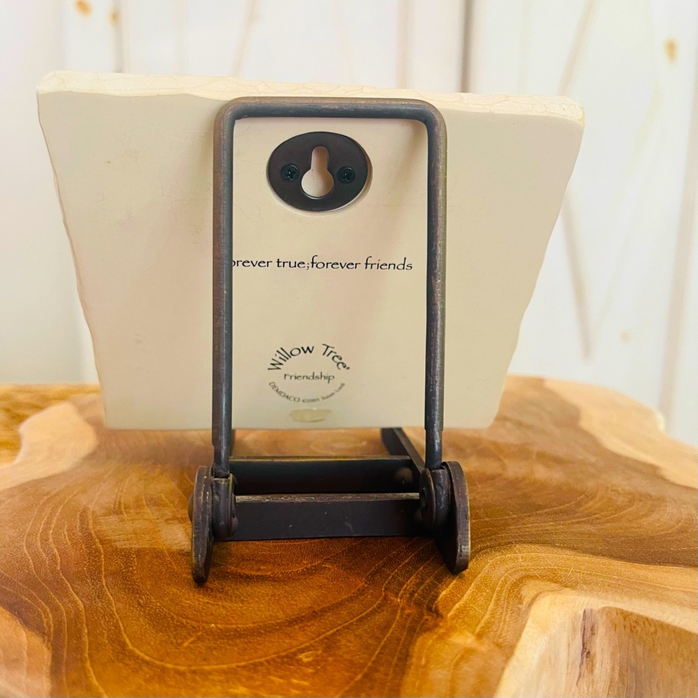 Willow Tree Friendship Plaque with stand
2001 Forever True Forever... - Picture 3 of 6